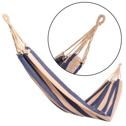 HAMAK OGRODOWY 1 OSOBOWY 200x100CM Z POKROWCEM 1064024