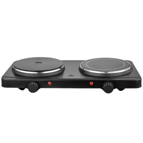 Elektryczna płyta grzejna z dwoma palnikami, 220 - 230 V.