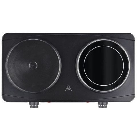 Elektryczna płyta grzejna z dwoma palnikami, 220 - 230 V.