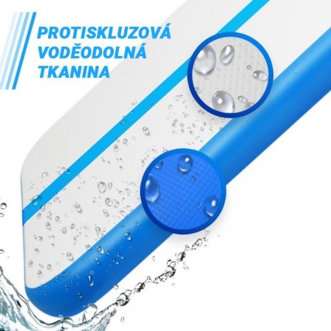 PHYSIONICS Mata dmuchana 500 x 100 x 10 cm, niebieska