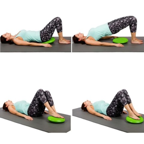 Poduszka do ćwiczeń równoważnych MOVIT Ø 33 cm zielona