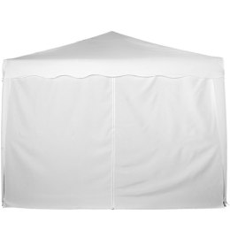 Ściana do pawilonu z zamkiem, biała