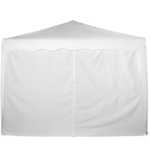 Ściana do pawilonu z zamkiem, biała