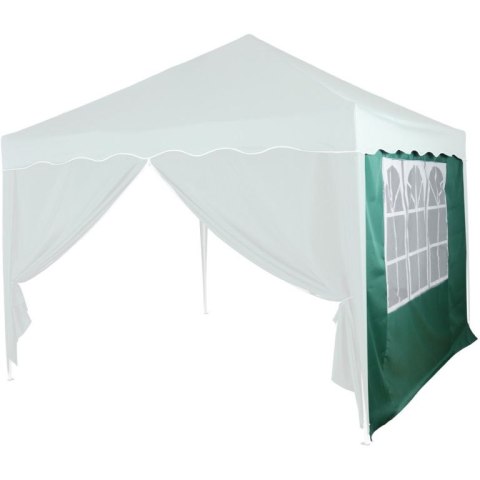 Ścianka do pawilonu z oknem, zielona