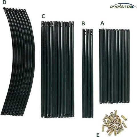 Anaterra Łuk ogrodowy do roślin pnących, 2 szt., 18 mm