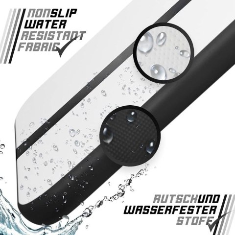 Physionics Airtrack Nadmuchiwana mata, 4 m, czarna