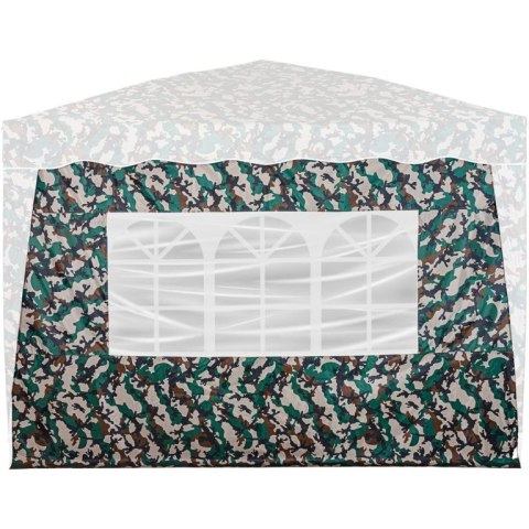 Ściana boczna z 3 oknami, leśna, na namiot INSTENT