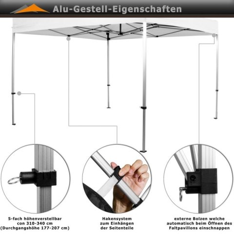 INSTENT PRO Namiot ogrodowy 3 x 3 m, woodland