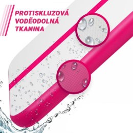 PHYSIONICS Mata dmuchana 400 x 100 x 10 cm, różowa