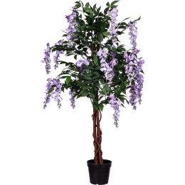 PLANTASIA Sztuczne drzewo, 150 cm, Wisteria fioletowy