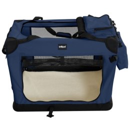 Leopet Skrzynia transportowa dla psów, S niebieska