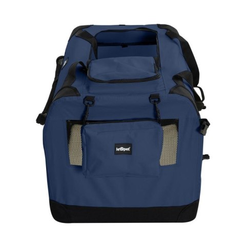 Leopet Skrzynia transportowa dla psów, S niebieska