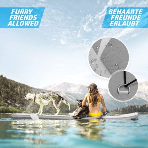 PHYSIONICS Nadmuchiwany paddleboard - God Anubis, 366 cm