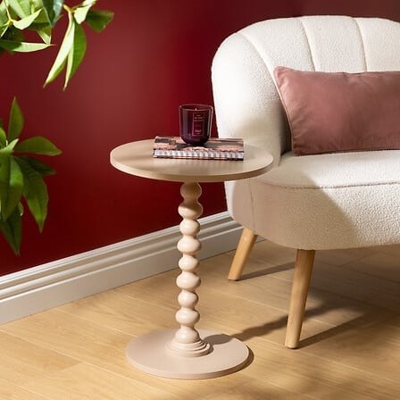 Stolik Alix beżowy 38cm