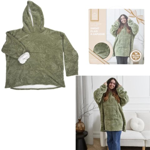 Bluza ocieplana z kapturem/ snuddie