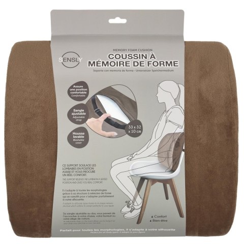 Poduszka ergonomiczna Sensly na oparcie