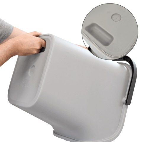 Kosz do segregacji odpadów, 40L z pokrywą i rączką