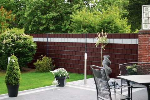 Taśma ogrodzeniowa 52mb Thermoplast® CLASSIC LINE 9,5cm BRĄZ