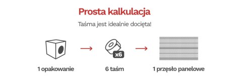 Taśma ogrodzeniowa PASKI 6 x 2,55mb ORANGE 19cm PROTECTO™ ZIELONA + 12 klipsów GRATIS