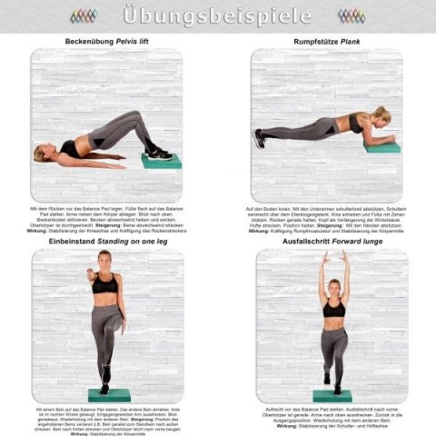 MOVIT Poduszka balansująca, czarna