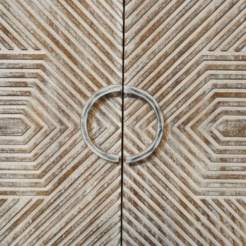 Szafa Home ESPRIT Biały Drewno mango 85 x 38 x 134 cm