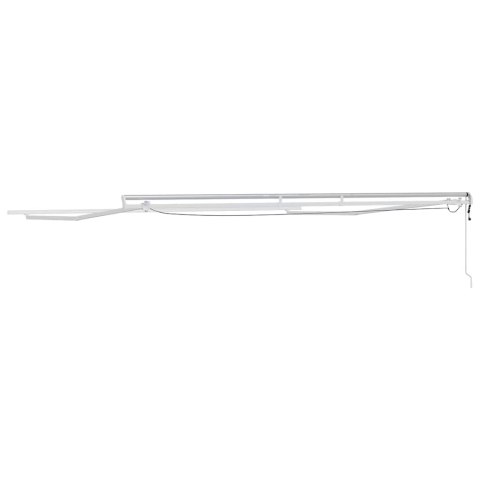 Markiza Biały 5 × 3,5 m Metal