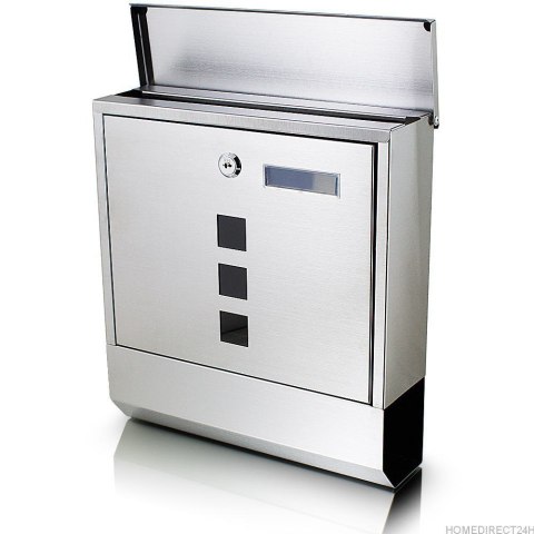 Naścienna Skrzynka na listy pocztowa na gazety pocztę metaliczna