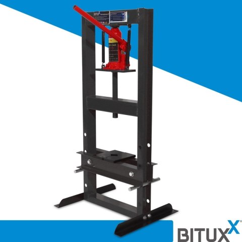 Prasa hydrauliczna do 6 ton warsztatowa ramowa trzpieniowa do warsztatu Bituxx