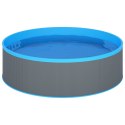 Basen ogrodowy, 350x90 cm, szary