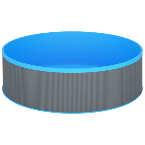 Basen ogrodowy, 350x90 cm, szary