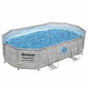 Bestway Basen Power Steel z akcesoriami, 488 x 305 x 107 cm
