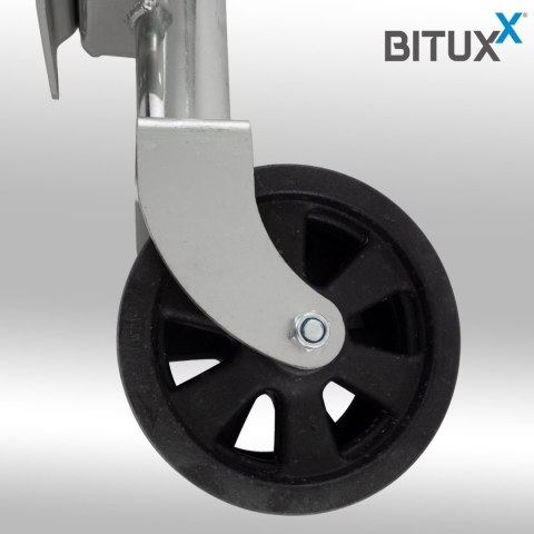 Koło podporowe do przyczepy korbowe regulowane na wysokość 900 kg Bituxx