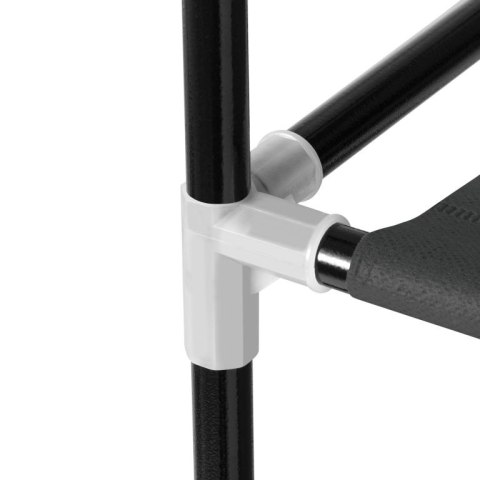 Tekstylny stojak na buty z 9 półkami i rolowanymi drzwiczkam