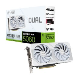 VGA PCIE16 RTX5060 8GB GDDR7/DUAL-RTX5060-O8G-WHITE ASUS