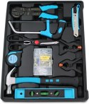 Walizka narzędziowa na kółkach zestaw narzędzi Bituxx 1200 elementów mobilna walizka