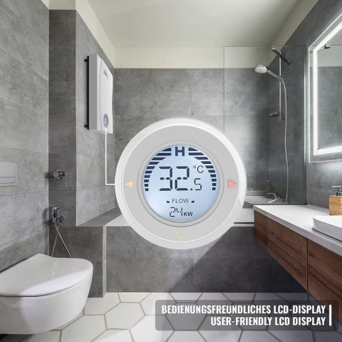 AQUAMARIN Elektroniczny podgrzewacz przepływowy 24 kW