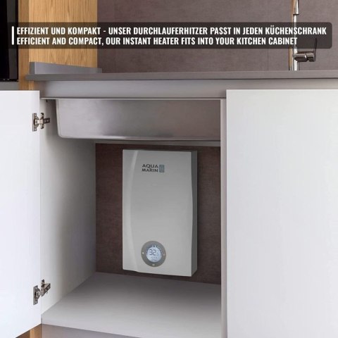 AQUAMARIN Elektroniczny podgrzewacz przepływowy 24 kW
