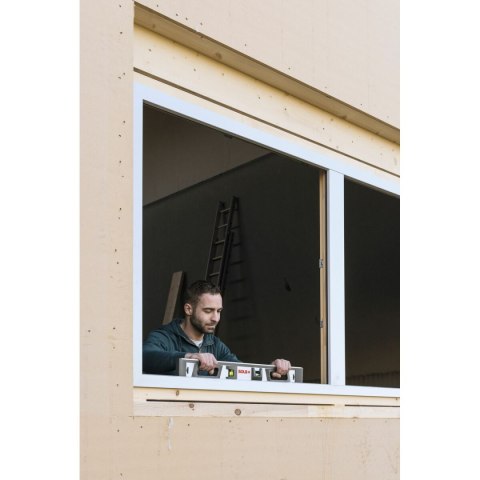 Poziomnica alkoholowa SOLA HPL 18 cm Aluminium 180 mm