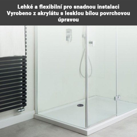 Aquamarin Brodzik prostokątny 110 x 80 cm