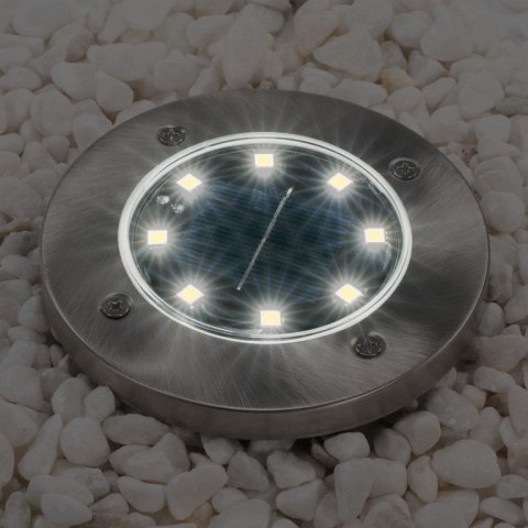 Lampa solarna Garth wbudowana ogrodowa 8 x LED