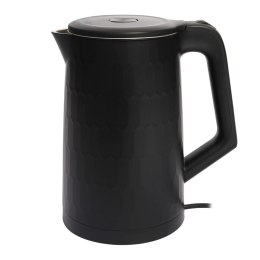 Czajnik elektryczny bezprzewodowy turystyczny 1500 W 1.8 l obrotowy czarny