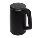 Czajnik elektryczny bezprzewodowy turystyczny 1500 W 1.8 l obrotowy czarny