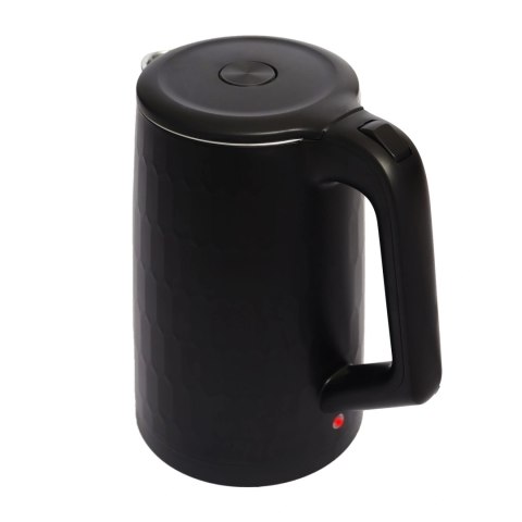 Czajnik elektryczny bezprzewodowy turystyczny 1500 W 1.8 l obrotowy czarny