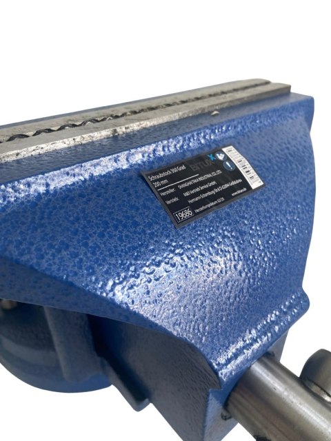 Imadło Ślusarskie Stołowe Obrotowe 360 stopni z żeliwa szczęki BITUXX