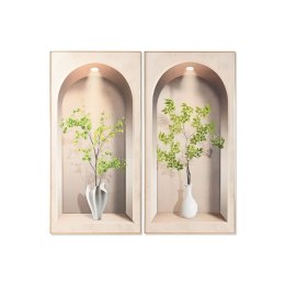 Obraz Home ESPRIT Aluminium Drewno MDF 80 x 3,5 x 160 cm