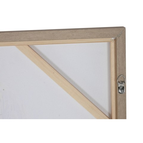 Płótno Home ESPRIT Kolor Zielony Różowy Kvety Shabby Chic 75 x 4 x 100 cm (2 Sztuk)