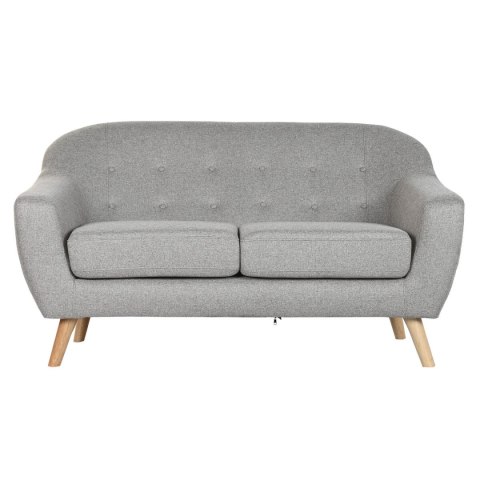 Sofa Home ESPRIT Szary Krem Naturalny Scandi 146 x 84 x 82 cm