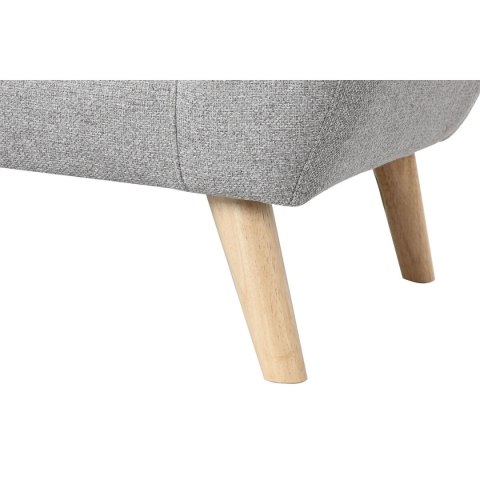 Sofa Home ESPRIT Szary Krem Naturalny Scandi 146 x 84 x 82 cm