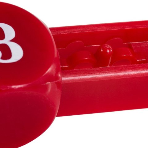 TUNIRO - dwa liczniki manualne kostki do piłkarzyków, czerwony-żółty