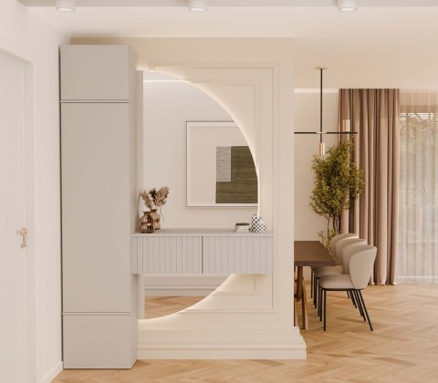 Garderoba Szafa HAGA 1SZ KASZMIR BEŻ